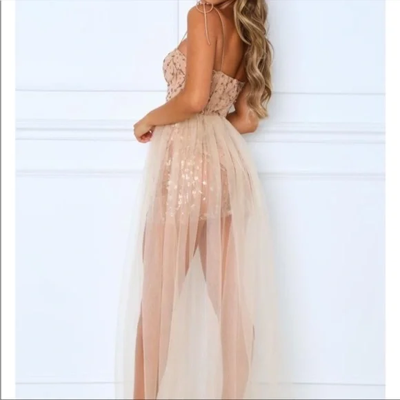 NWOT Whitefox ‘In the spotlight’ maxi dress - Picture 4 of 5